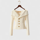 Nicole | Elegant Ribbed Fitted Cardigan - Picela