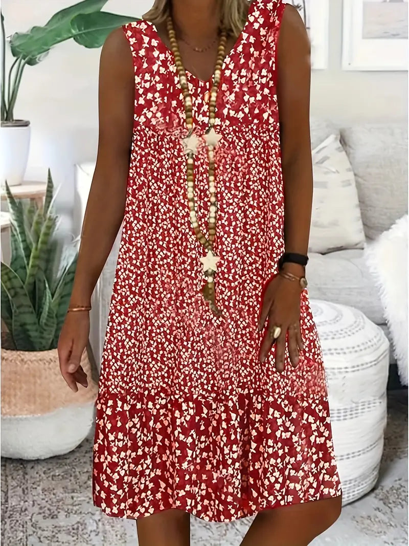 Nicole | Elegant Tiered Midi Dress - Picela