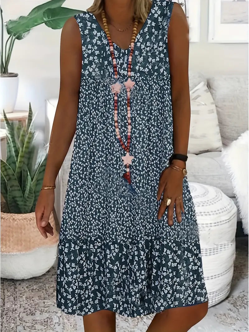 Nicole | Elegant Tiered Midi Dress - Picela