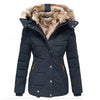 Jennifer | Elegant Fur Puffer Jacket