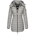 Rebecca | Cozy Quilted Hooded Coat - Picela