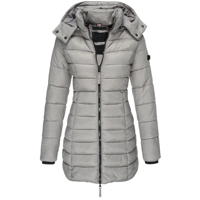 Rebecca | Cozy Quilted Hooded Coat - Picela