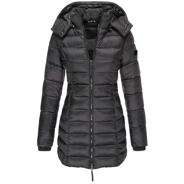 Rebecca | Cozy Quilted Hooded Coat - Picela