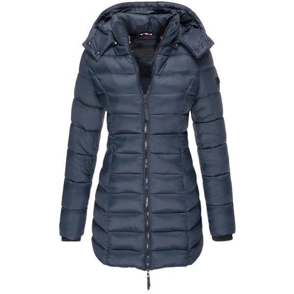 Rebecca | Cozy Quilted Hooded Coat - Picela