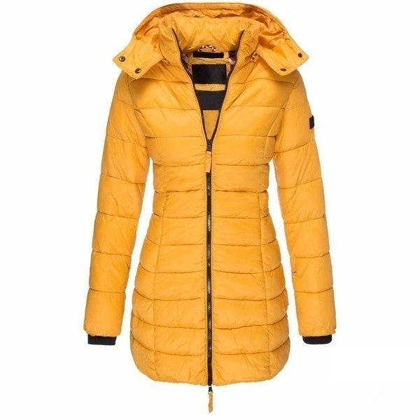 Rebecca | Cozy Quilted Hooded Coat - Picela