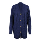 Rebecca | Elegant Cable Knit Cardigan - Picela