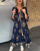 Rebecca | Elegant Tiered Maxi Dress - Picela