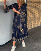Rebecca | Elegant Tiered Maxi Dress - Picela