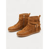 Heather | Comfortable Boho Fringe Moccasin Boots