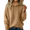 Stephanie | Elegant Hooded Knit Sweater