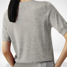 Samantha | Classic Ribbed Knit Sweater - Picela