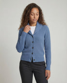 Samantha | Elegant Ribbed Shawl-Collar Cardigan - Picela