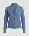 Samantha | Elegant Ribbed Shawl-Collar Cardigan - Picela