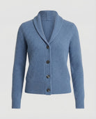 Samantha | Elegant Ribbed Shawl-Collar Cardigan - Picela