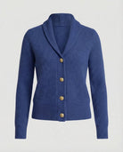 Samantha | Elegant Ribbed Shawl-Collar Cardigan - Picela