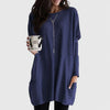 Sarah | Effortless Oversized Pocket Tunic - Picela