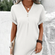 Casual Ribbed V-Neck Midi Dress for Women
