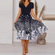Feminine Floral Midi Dress for Women