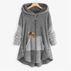 Stephanie | Cozy Fleece Hooded Cardigan - Picela