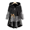 Stephanie | Cozy Fleece Hooded Cardigan - Picela