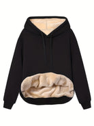 Stephanie | Cozy Sherpa-Lined Fleece Hoodie - Picela
