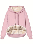 Stephanie | Cozy Sherpa-Lined Fleece Hoodie - Picela