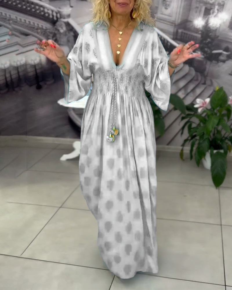Stephanie | Elegant Kaftan Maxi Dress - Picela