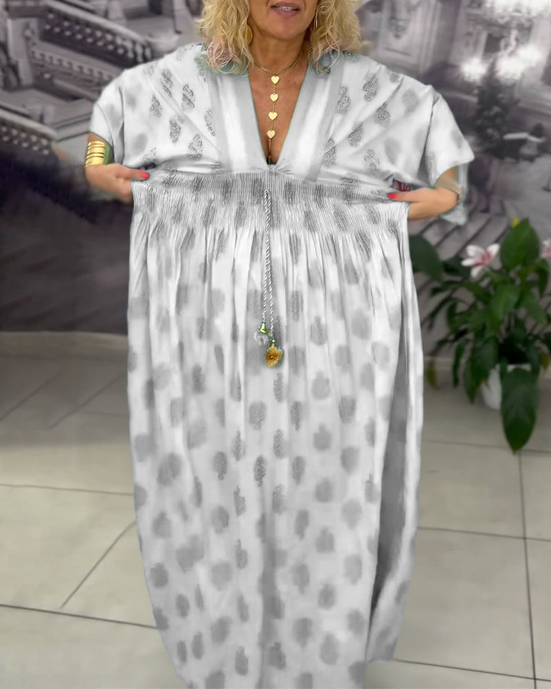 Stephanie | Elegant Kaftan Maxi Dress - Picela