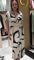 Stephanie | Stylish Belted Maxi Dress - Picela