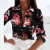 Brittany | Stylish Abstract Collared Blouse