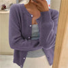 Rebecca | Elegant Button Knit Cardigan