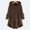Stephanie | Cozy Fleece Hooded Cardigan