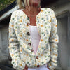 Lauren | Vintage Floral Button-Front Cardigan