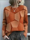 Jennifer | Stylish Geometric Sweater