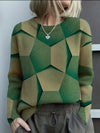 Jennifer | Stylish Geometric Sweater