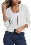 Danielle | Elegant Cropped Open-Front Cardigan