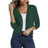 Danielle | Elegant Cropped Open-Front Cardigan