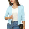Danielle | Elegant Cropped Open-Front Cardigan