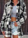 Megan | Effortless Plaid Flannel Top