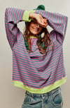 Kimberly | Classic Striped Oversized Sweater