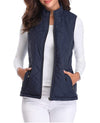 Christine | Cozy Quilted Zip-Up Vest
