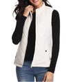 Christine | Cozy Quilted Zip-Up Vest