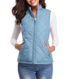 Christine | Cozy Quilted Zip-Up Vest