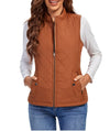 Christine | Cozy Quilted Zip-Up Vest