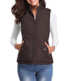 Christine | Cozy Quilted Zip-Up Vest