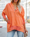 Heather | Cozy Hooded Fleece Sweater