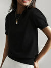 Elizabeth | Classic Short-Sleeve Knit Sweater