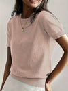 Elizabeth | Classic Short-Sleeve Knit Sweater