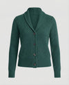 Samantha | Elegant Ribbed Shawl-Collar Cardigan