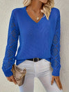 Emily | Elegant Crochet Sleeve Sweater